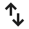 <svg xmlns="http://www.w3.org/2000/svg" height="24px" viewBox="0 -960 960 960" width="24px" fill="#1f1f1f"><path d="M320-440v-287L217-624l-57-56 200-200 200 200-57 56-103-103v287h-80ZM600-80 400-280l57-56 103 103v-287h80v287l103-103 57 56L600-80Z"/></svg>